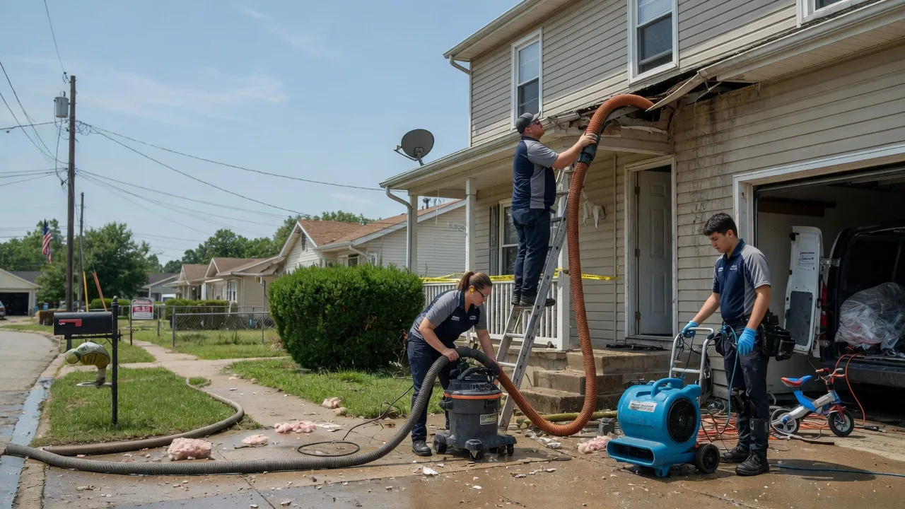 Water Damage Restoration in Kinder, LA near me